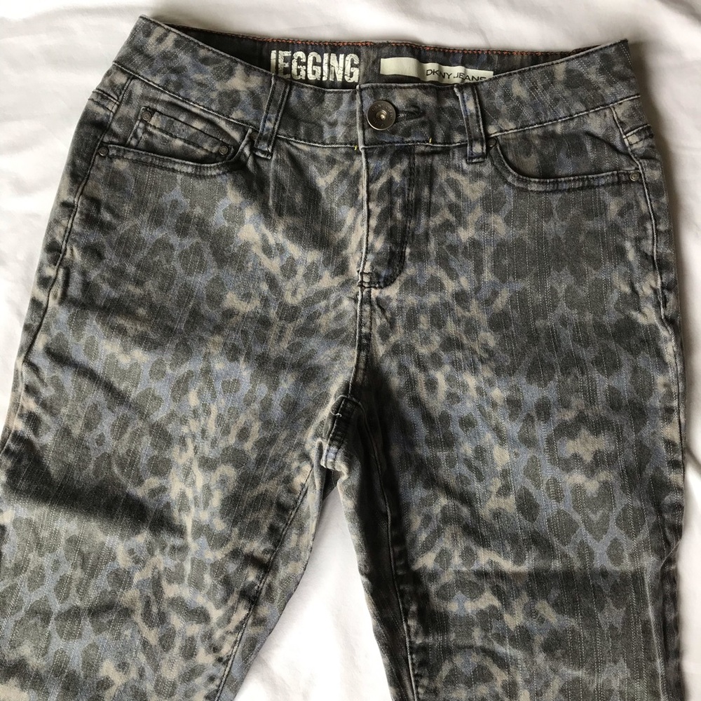 DKNY Jeans Animal Print Jeggings